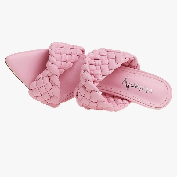 NIB VIVIANLY BRAIDED POINTED TOE SANDALS - Picture 3 of 6